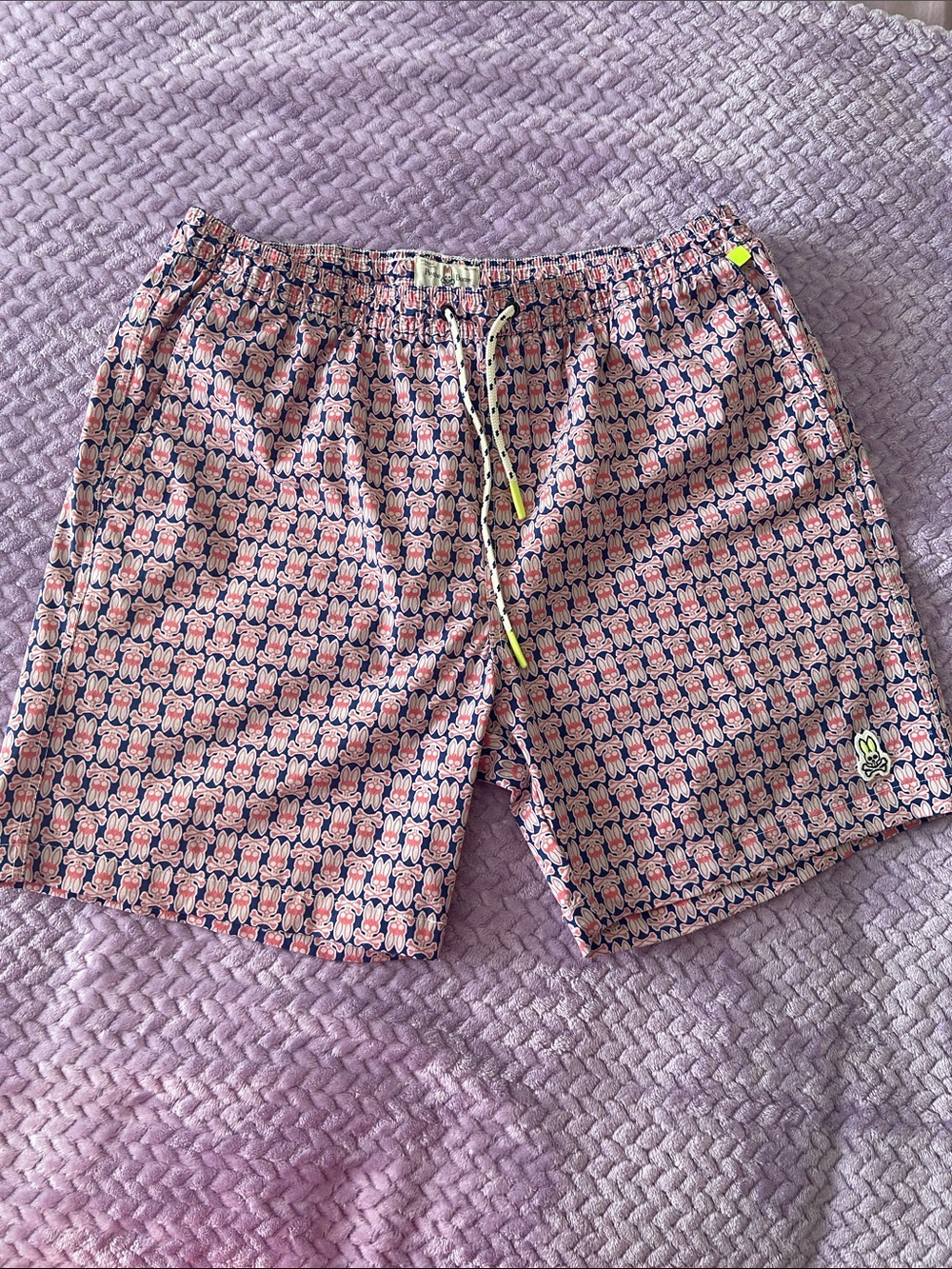 Psycho Bunny men’s swim trunks